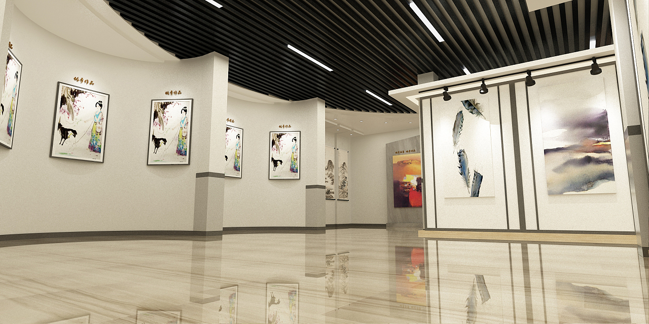 河南省當(dāng)代藝術(shù)研究院美術(shù)展覽館 小胡啦原創(chuàng)多媒體展陳設(shè)計(jì)解析